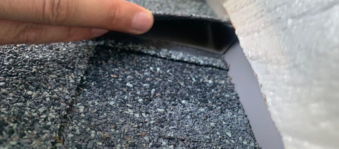 Roof Leak With Missing Shingles